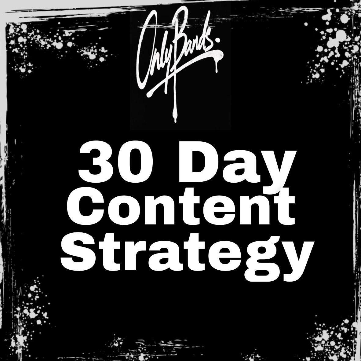 30 Day Content Strategy