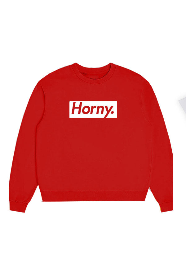 Horny. Crewneck